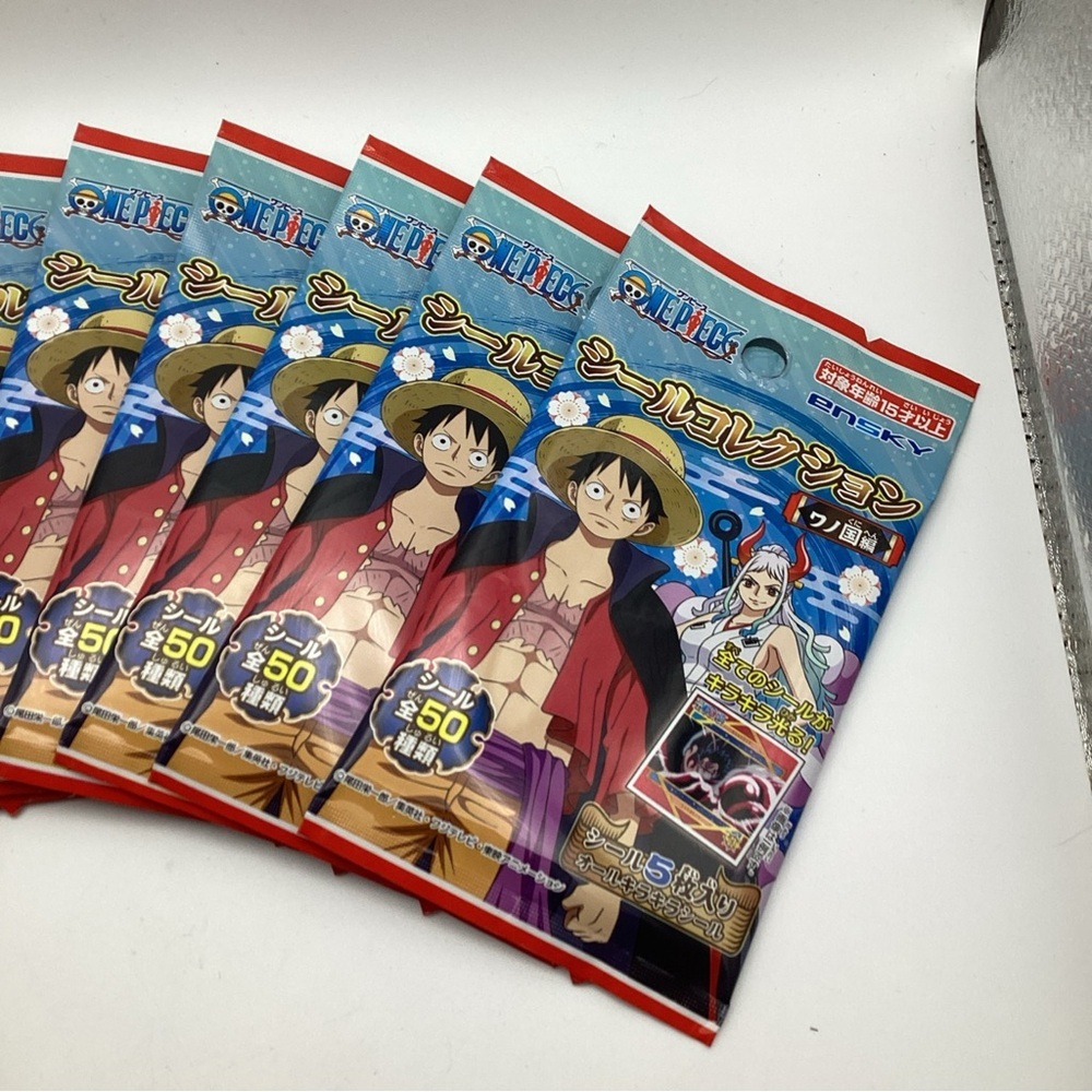 9 X Ensky Anime ONE PIECE Sticker Seal Collection Wano Kuni Arc Genuine - Picture 2 of 9